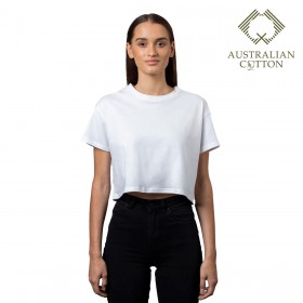 Australian Cotton Womens Cropped Tops